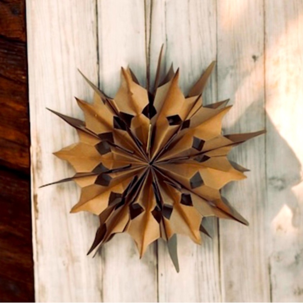 Handcrafted Hanging Snowflake
